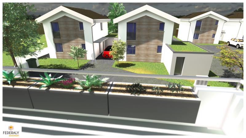 Federaly | Perspective APS d'un projet immobilier sur la commune de Vaulnaveys